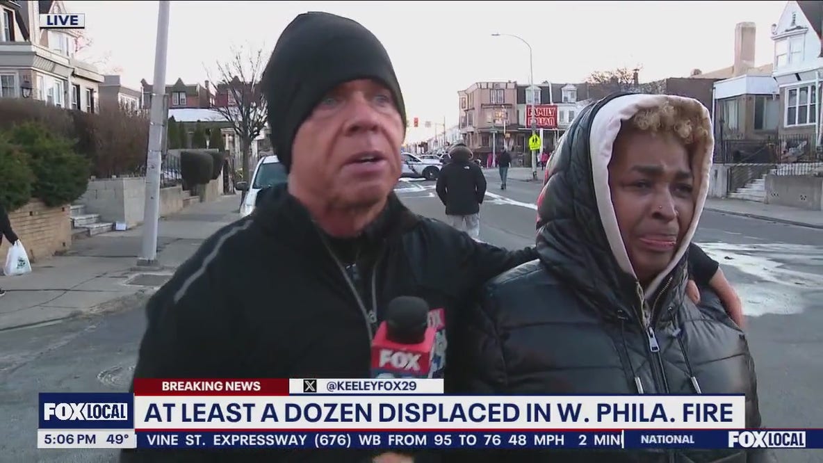 More than 15 displaced in West Philly fire: Emotional resident speaks out